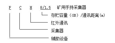 FCH8/1.5礦用本安型手持采集器